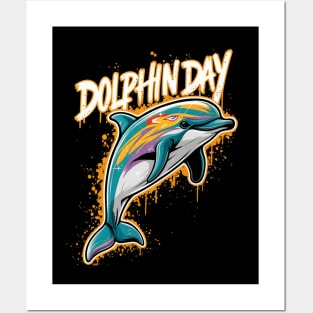 Dolphin Day Posters and Art
